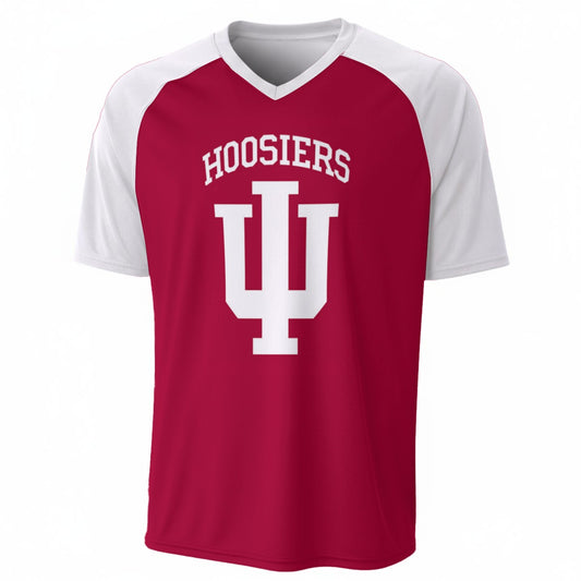 Indiana University Bloomington Hoosiers V-Neck Short Sleeve T-Shirt