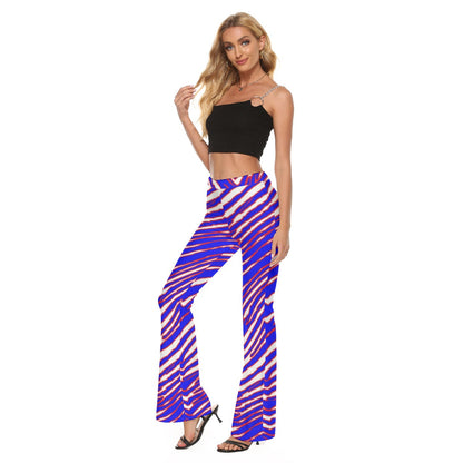 Buffalo Bills Zubaz Women's High Elastic Flare Pants