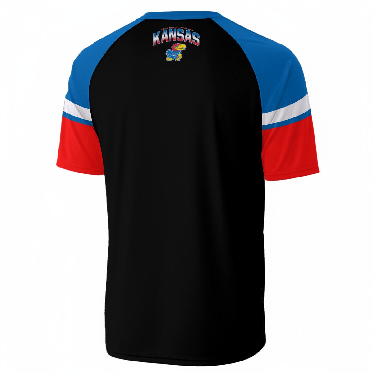 Kansas - Jayhawks V-Neck Short Sleeve T-Shirt