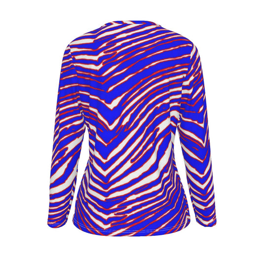 Buffalo Bills Zubaz Women's Oversized T-shirt | 190GSM Cotton