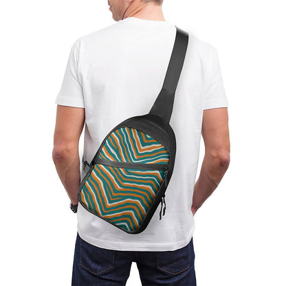 Miami Football Game Day Folding chest bag