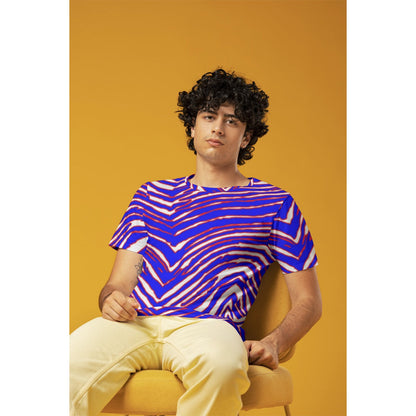 Buffalo Bills Zubaz Men's O-Neck T-Shirt