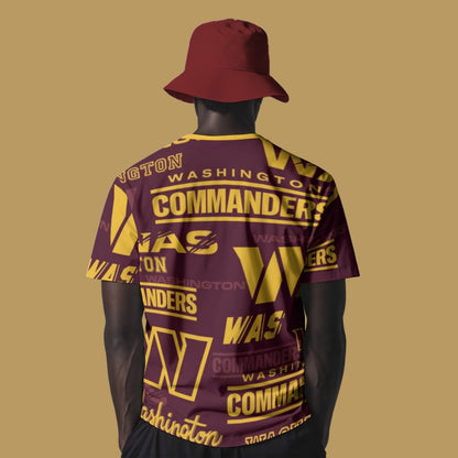 Washington Commanders Men's O-Neck T-Shirt