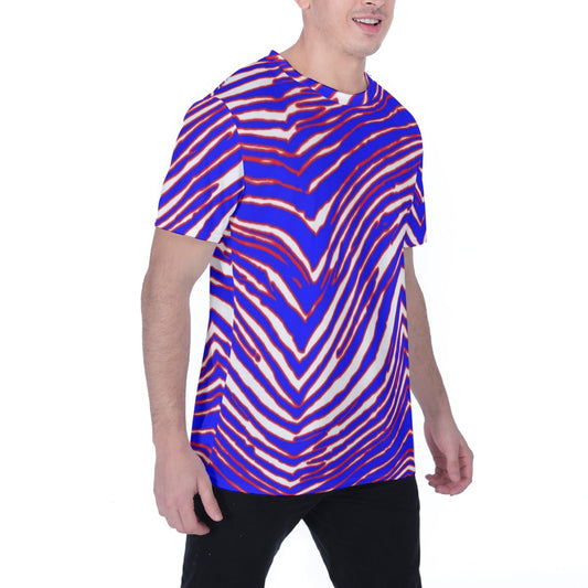 Buffalo Bills Zubaz Unisex T-Shirt|145GSM KPO02