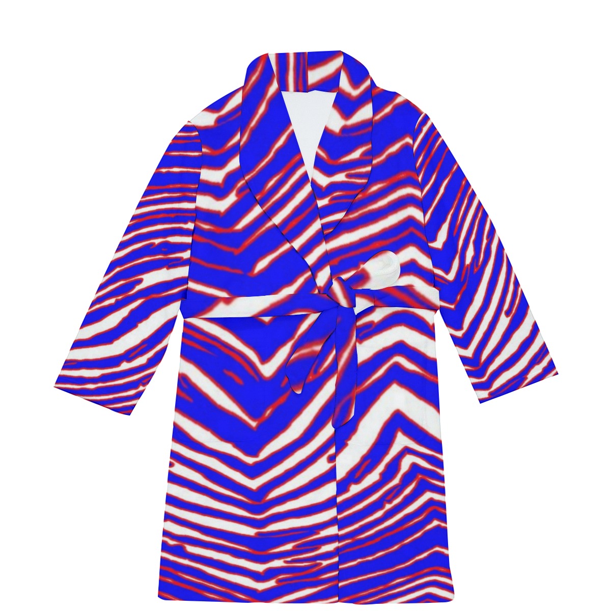 Buffalo Bills Zubaz Men's Borg Fleece Robe