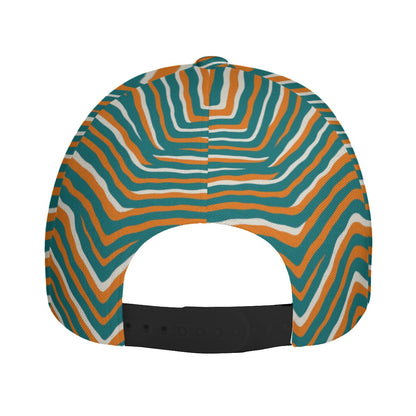Miami Football Game Day All-Over Print Peaked Cap