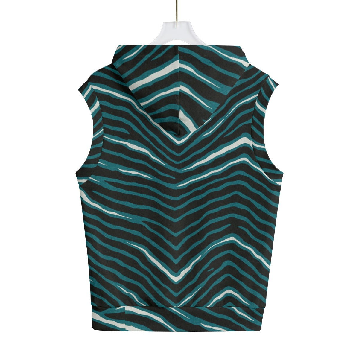 Philadelphia Football Game Day All-Over Print Unisex Hooded Vest | 310GSM Cotton