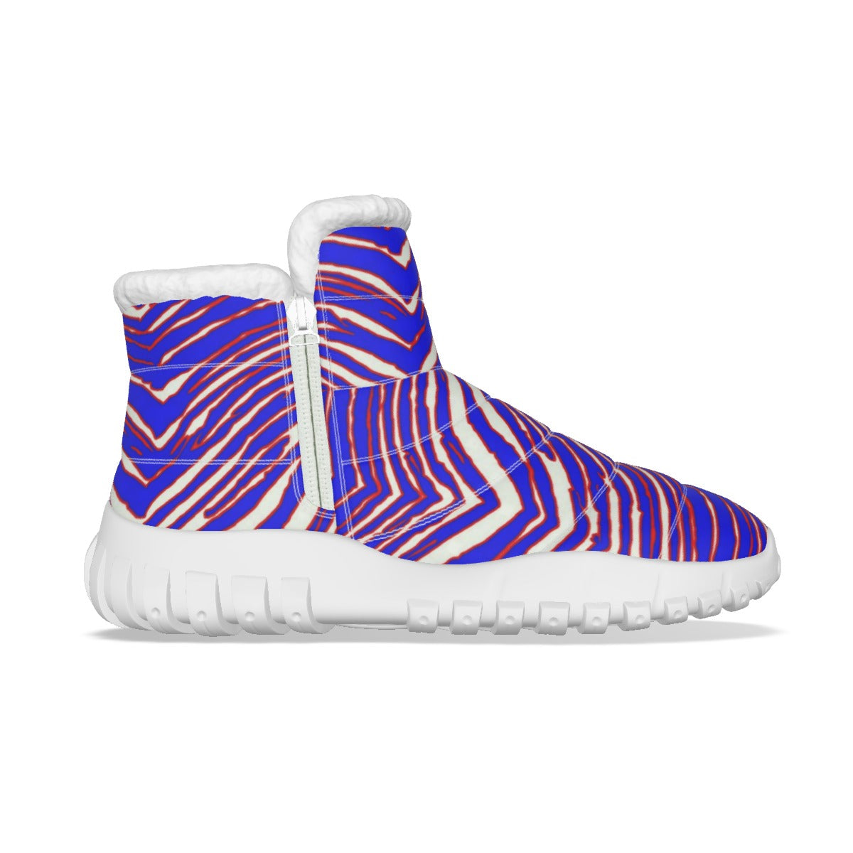 Buffalo Bills Zubaz Women's Zip-up Snow Boots