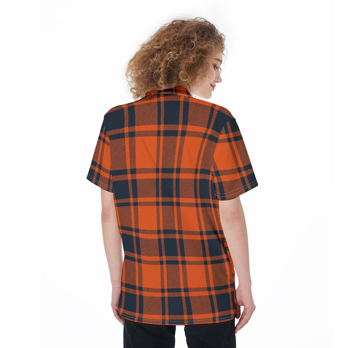 Illinois Urbana - Fighting Illini Tartan Plaid Women's Shirt