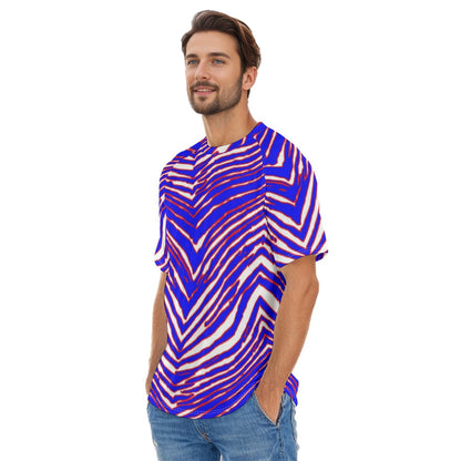 Buffalo Bills Zubaz Men's O-neck Short Sleeve T-shirt
