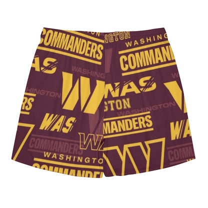 Washington Commanders Men's Side Split Running Sport Shorts