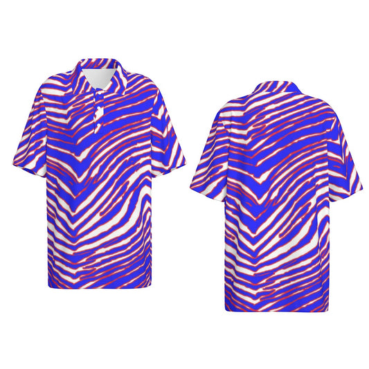 Buffalo Bills Zubaz Teenage Polo Collar Jersey