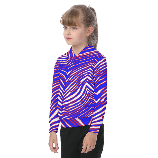 Buffalo Bills Zubaz Kid's Heavy Fleece Hoodie