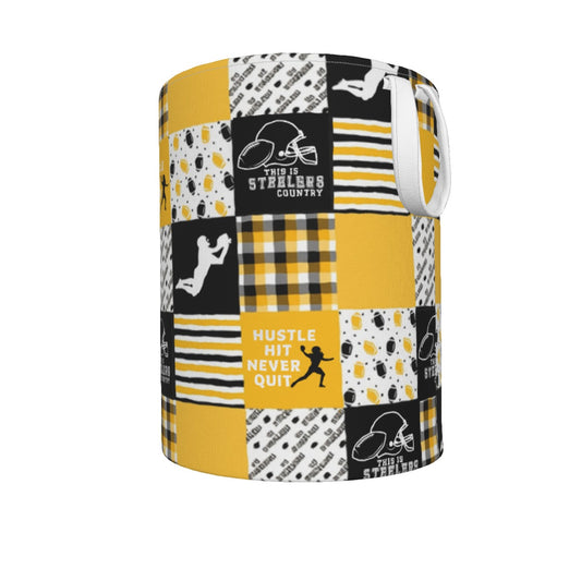 All-Over Print Foldable Laundry Basket