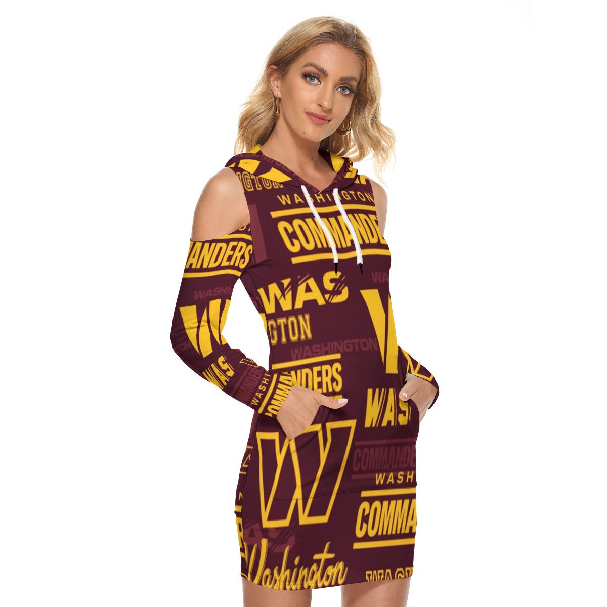 Washington Commanders Women's Tight Dress