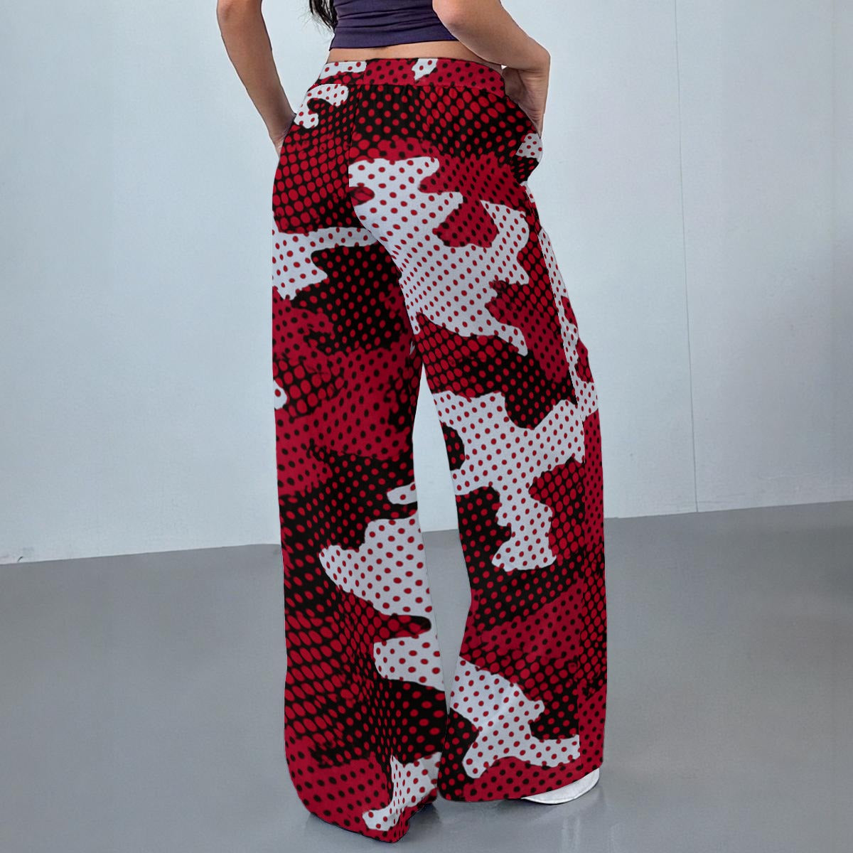 Alabama - Crimson Tide camo Women's Casual Pants|230GSM