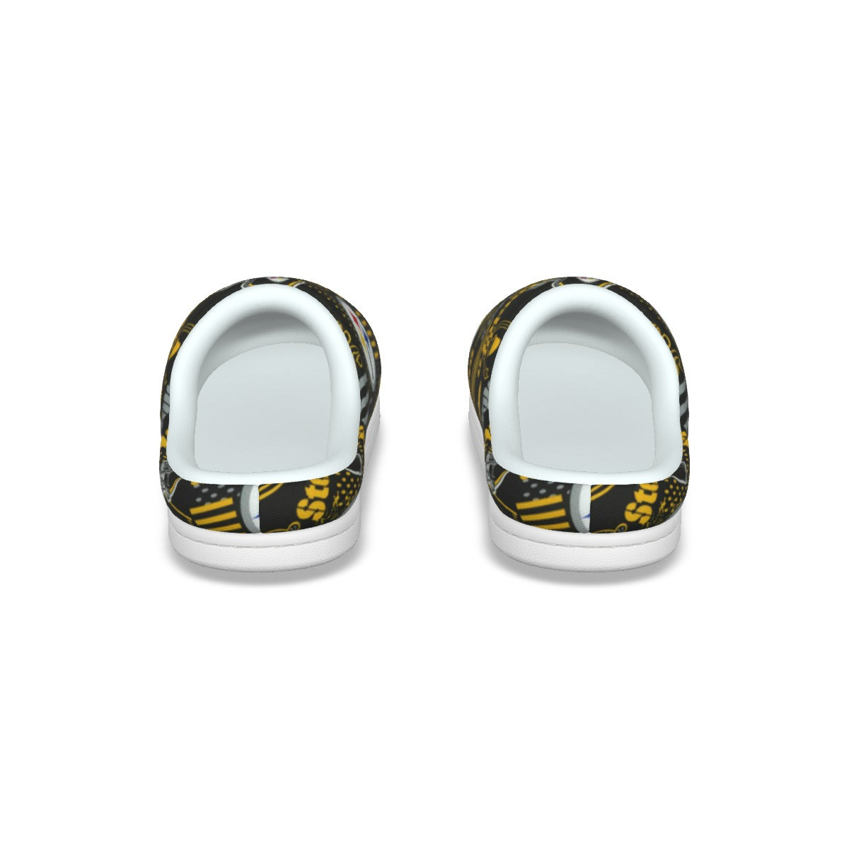 All-Over Print Men's Plush Slippers