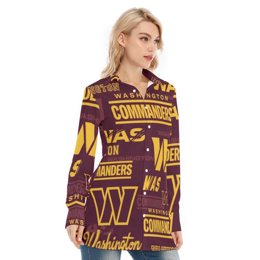 Washington Commanders Women's Long Shirt