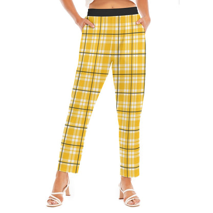 All-Over Print Women's Loose Straight-leg Pants