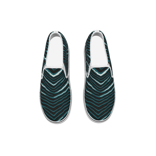 Philadelphia Football Game Day Men's Slip On Sneakers