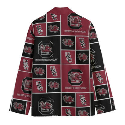South Carolina - Gamecocks Game Day Flat Lapel Collar Blazer