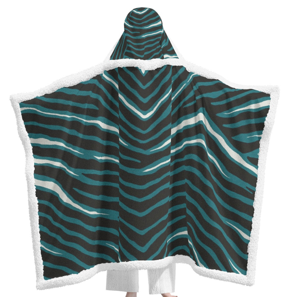Philadelphia Football Game Day All-Over Print Unisex Wearable Hooded Blanket