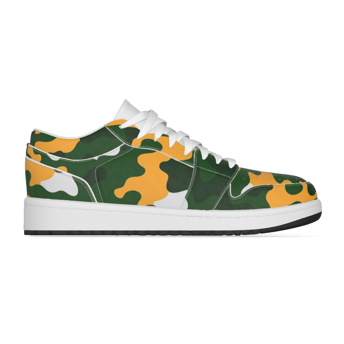Green Bay Football Game Day Men's Low State Leather Stitching Shoes