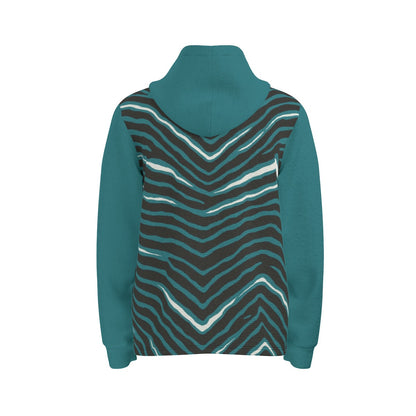 Philadelphia Football Game Day All-Over Print Men's Half  Button Hoodie