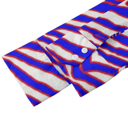 Buffalo Bills Zubaz Women's Long Shirt |115GSM Cotton poplin