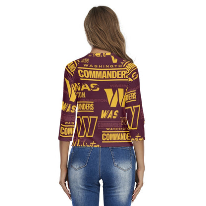 Washington Commanders Women's Raglan Sleeves T-shirts
