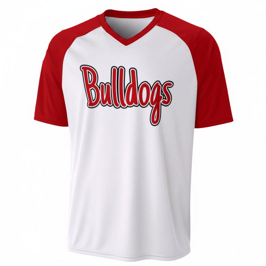 Georgia - Bulldogs V-Neck Short Sleeve T-Shirt