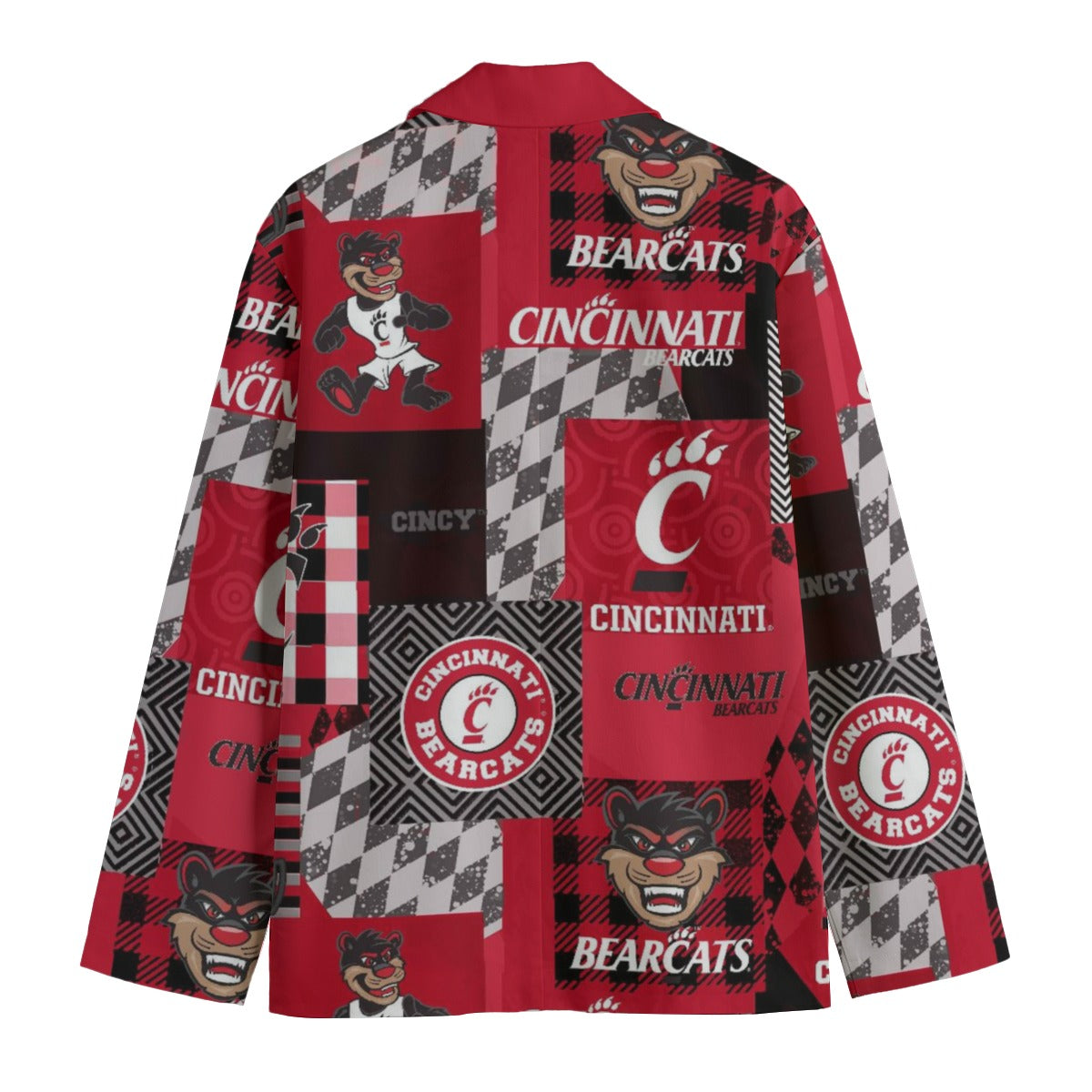 Cincinnati - Bearcats Game Day Flat Lapel Collar Blazer