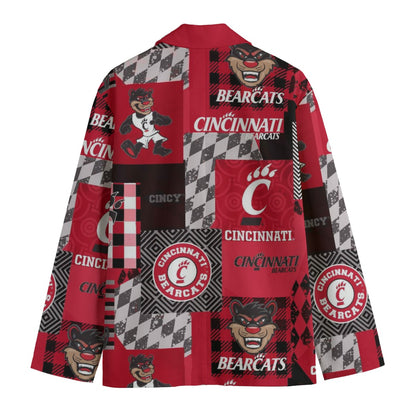 Cincinnati - Bearcats Game Day Flat Lapel Collar Blazer