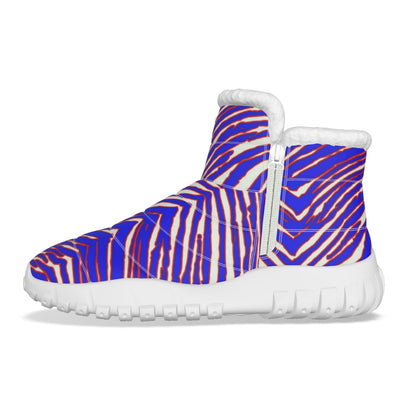 Buffalo Bills Zubaz Women's Zip-up Snow Boots