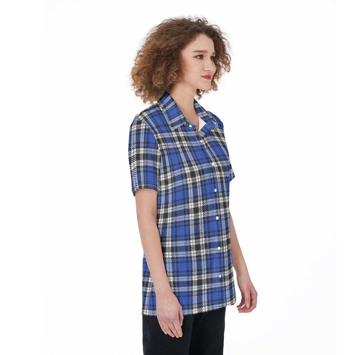 Kentucky Tartan Plaid Wildcats Women's Shirt