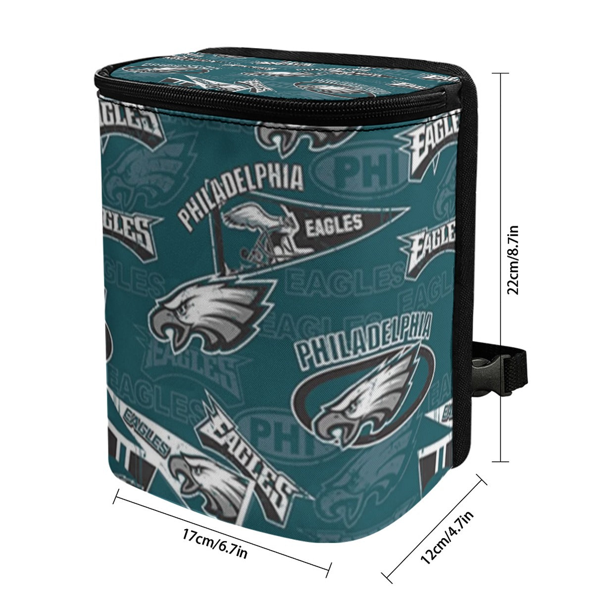 Philadelphia Football Game Day Car Hanging Trash Bin