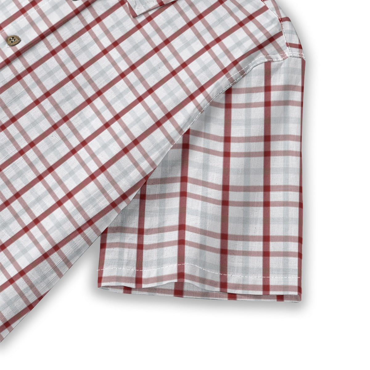 Indiana Tartan Plaid Bloomington  Hoosiers Women's Shirt | 125GSM Cotton