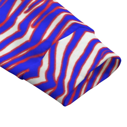 Buffalo Bills Zubaz Unisex Lapel Sweatshirt | 310GSM Cotton