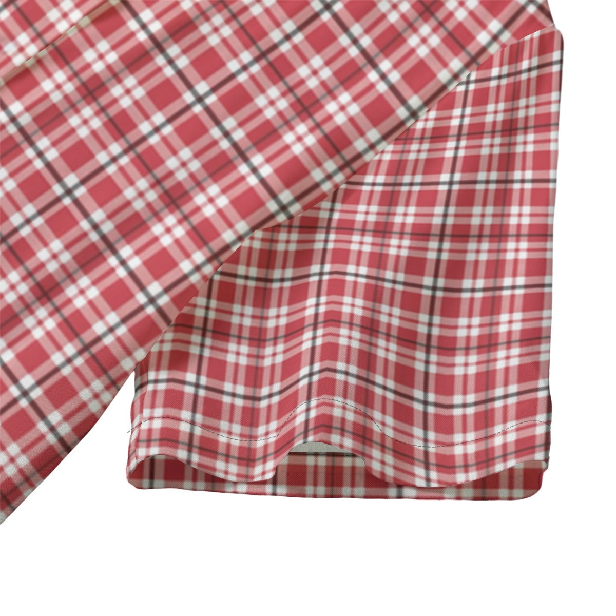 Georgia - Bulldogs Tartan Plaid  Women's Hawaii Shirt | Rayon