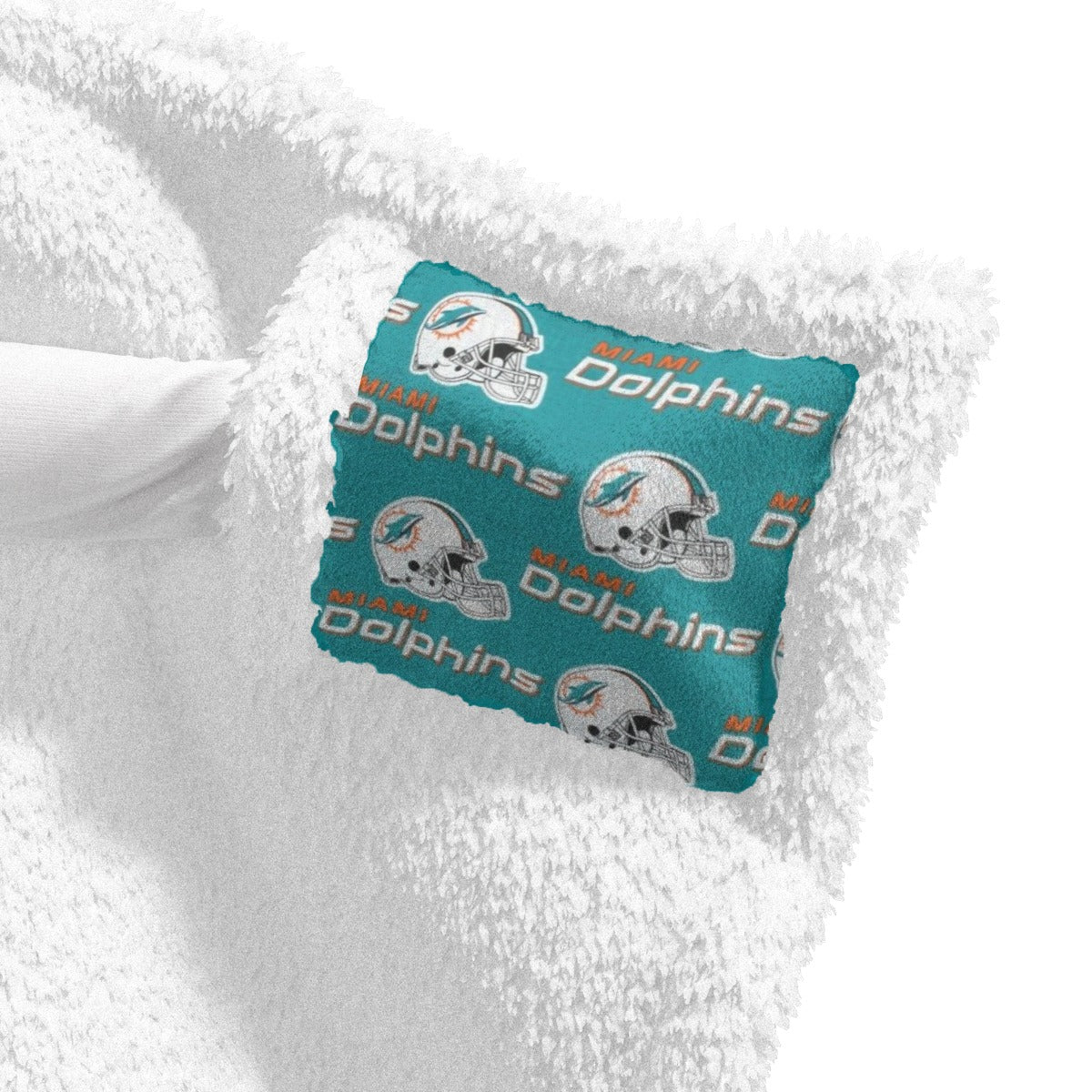 Miami Football Game Day All-Over Print Unisex Wearable Hooded Blanket