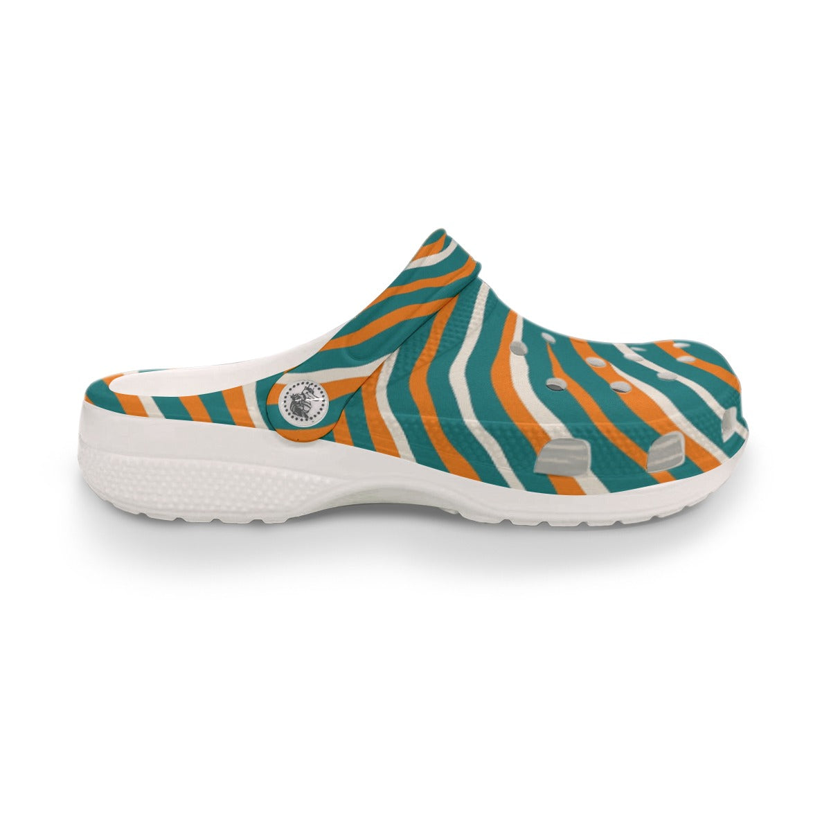 Miami Football Game Day All-Over Print Men's Classic Clogs