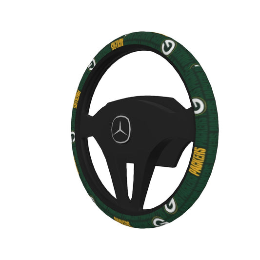 Green Bay Football Game Day All-over Print Steering Wheel Cover
