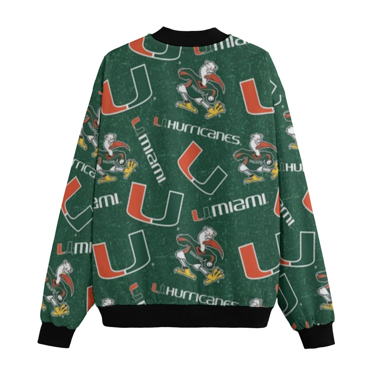 Urban Legend Miami – Hurricanes Fleece Bomber Jacket