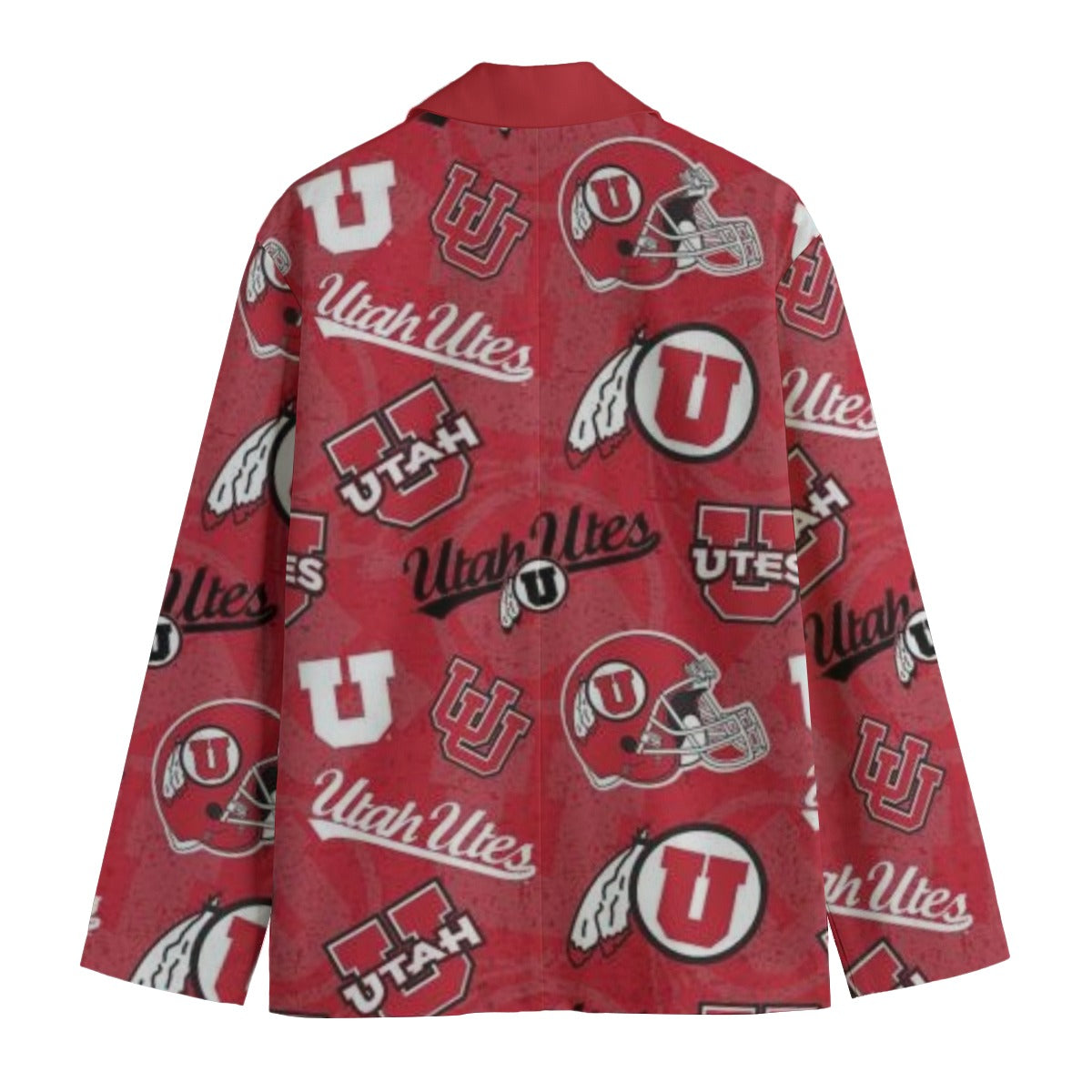 Utah - Utes Game Day Flat Lapel Collar Blazer