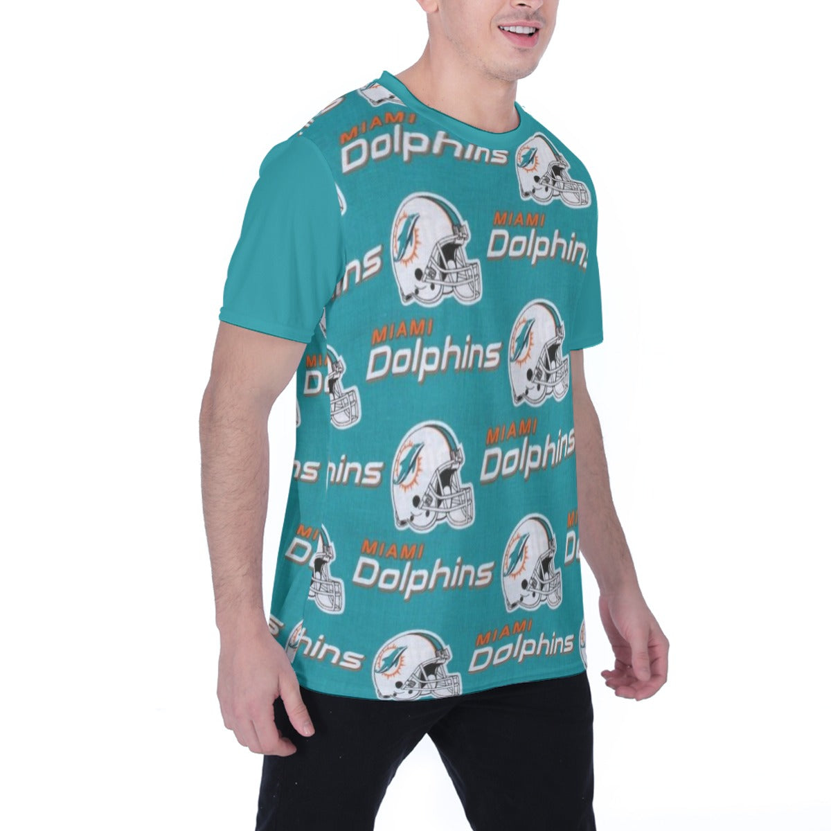 Miami Football Game Day All-Over Print Unisex T-Shirt|145GSM KPO02