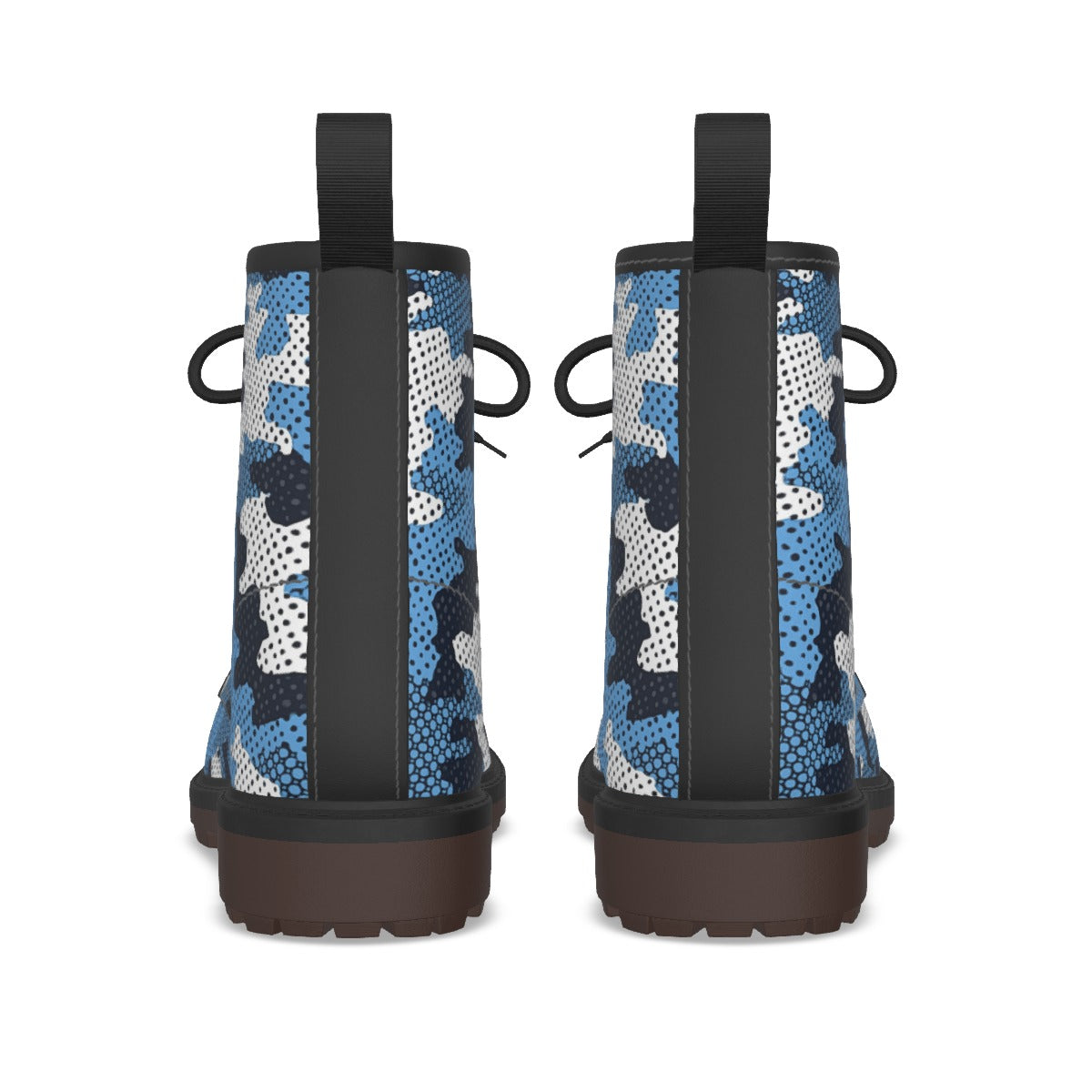 Urban Legend North Carolina Chapel Hill Carolina Blue and White Camo Martin Short Boots – Tar Heels-