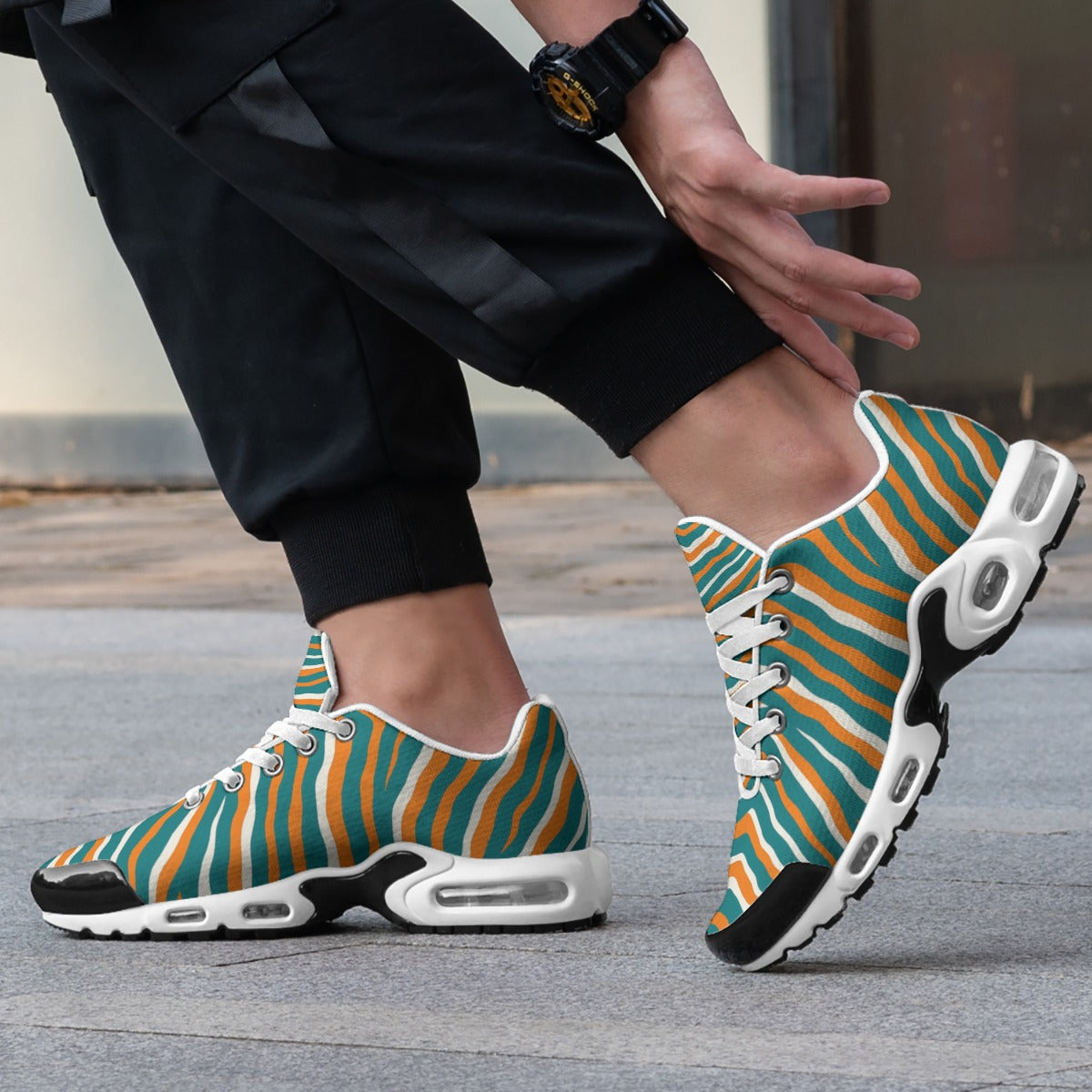 Miami Football Game Day Men's Air Cushion Sports Shoes