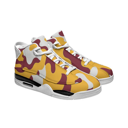 Washington Commanders Men's Shock Absorption and Non-Slip Basketball Shoes