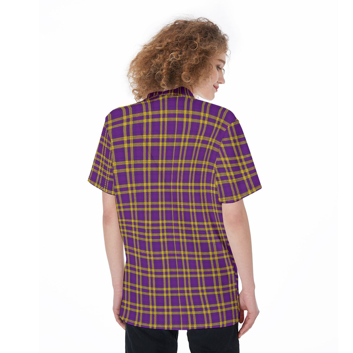 Louisiana Tartan Laid Tigers Lsu Women's Shirt