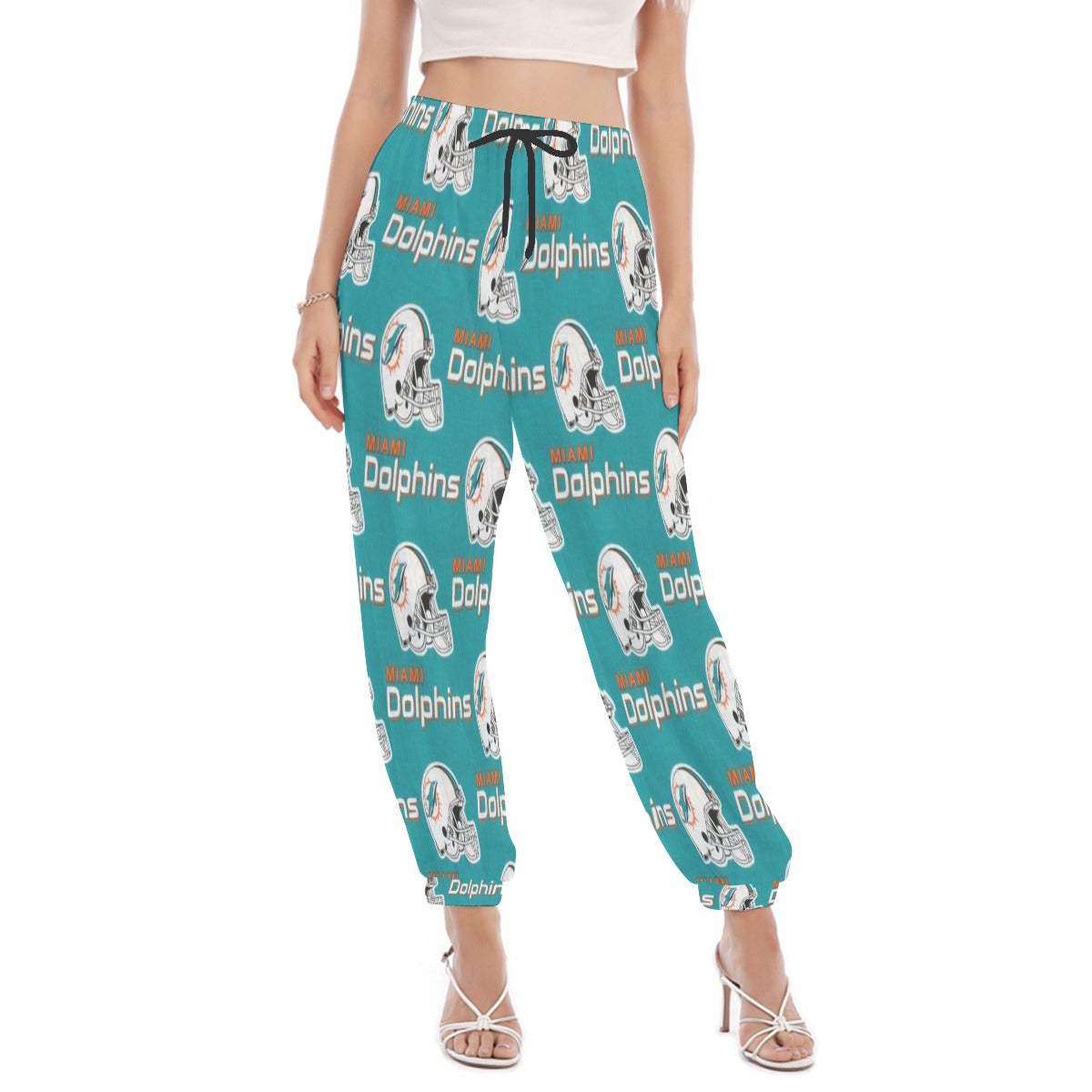 Miami Football Game Day All-Over Print Women's Slim Bloomers